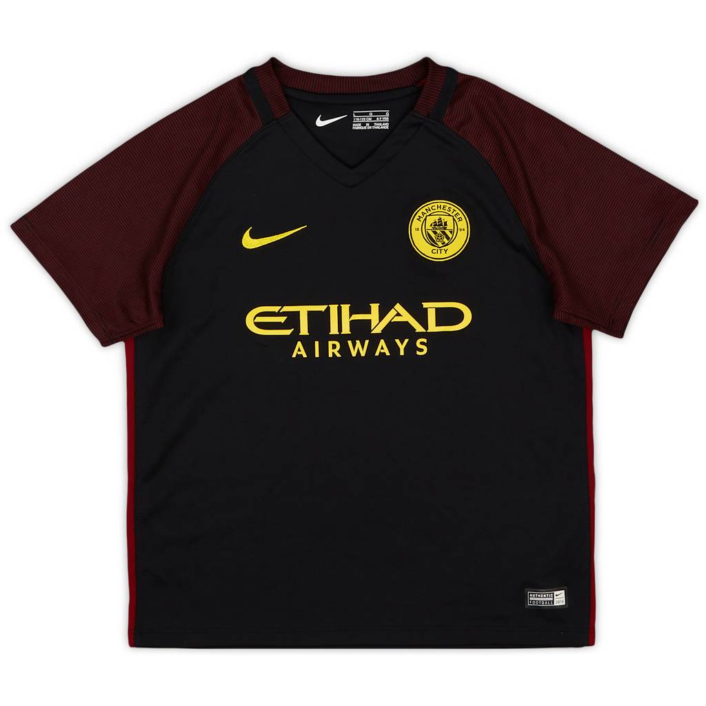 2016-17 Manchester City Away Shirt - 8/10 - (6-7 Years)