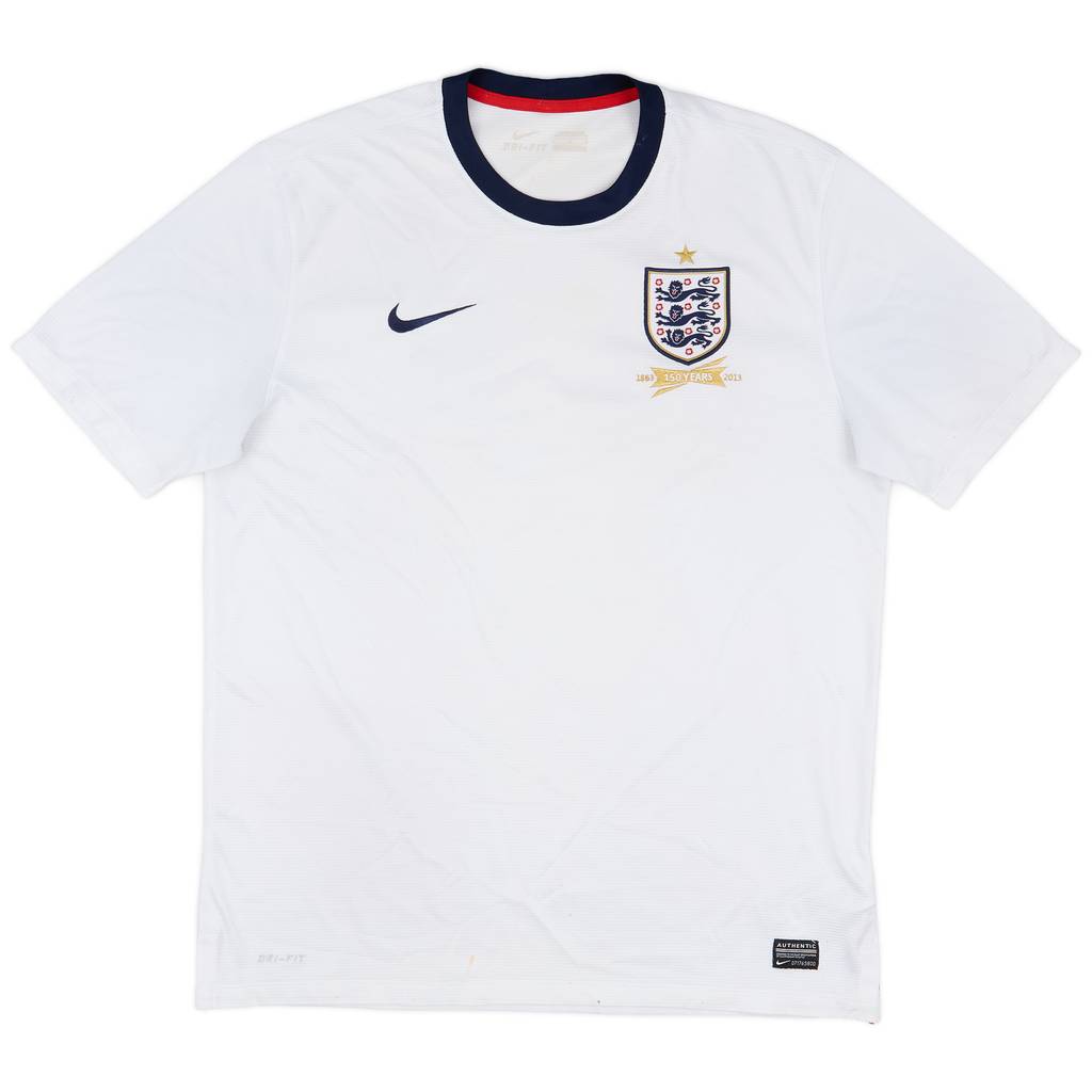 2013 England 150th Anniversary Home Shirt - 5/10 - (L)