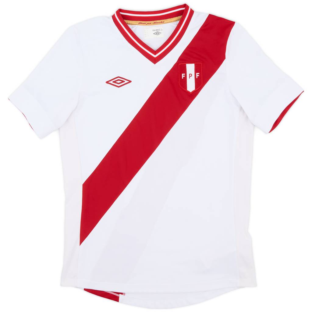 2012-14 Peru Home Shirt - 8/10 - (S)