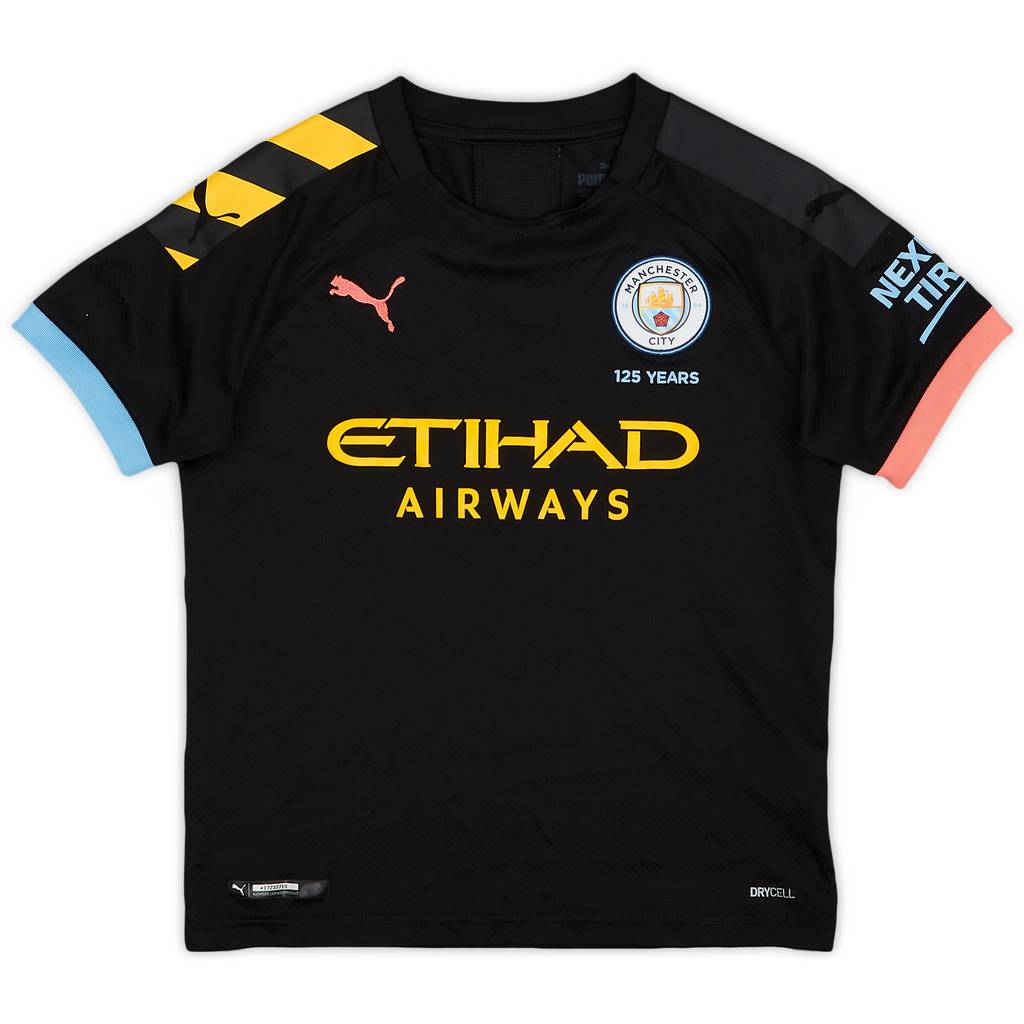 2019-20 Manchester City Away Shirt - 8/10 - (S.Boys)