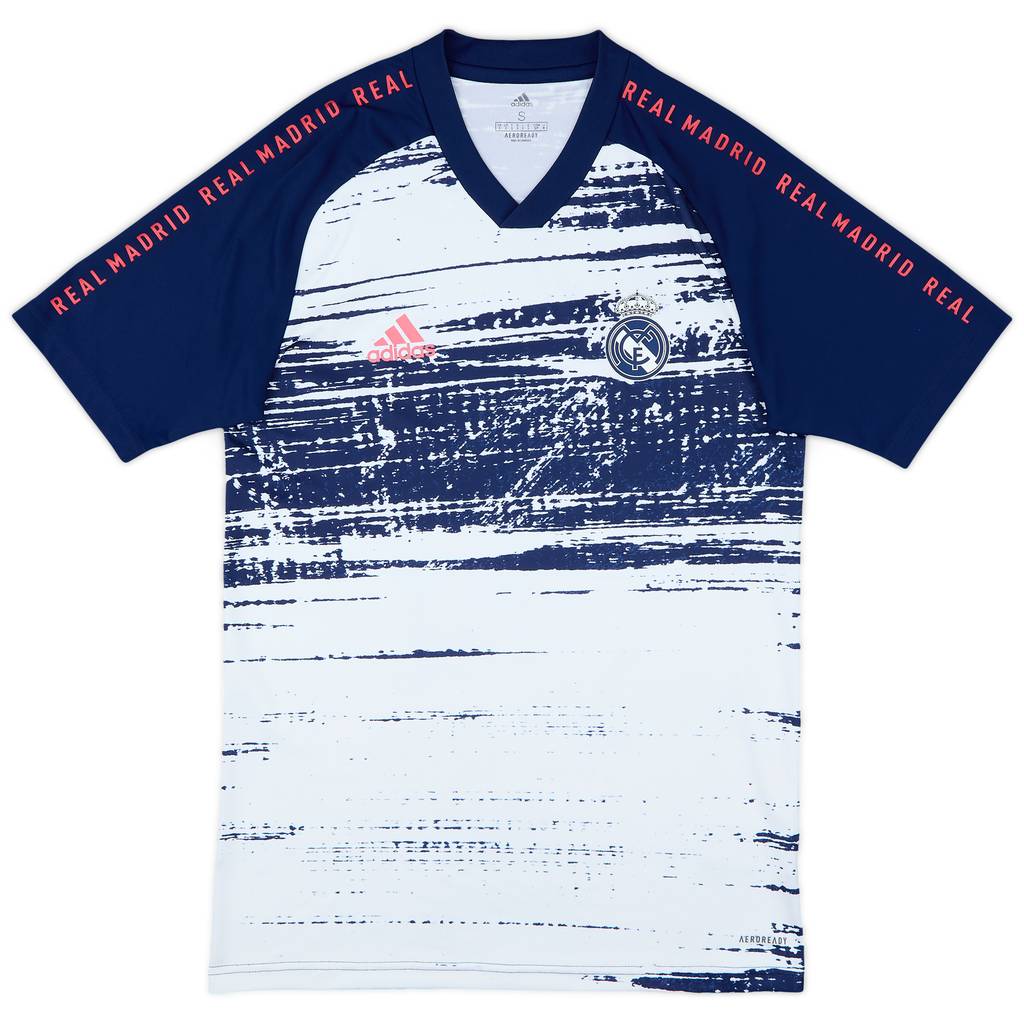 2020-21 Real Madrid adidas Training Shirt - 5/10 - (S)