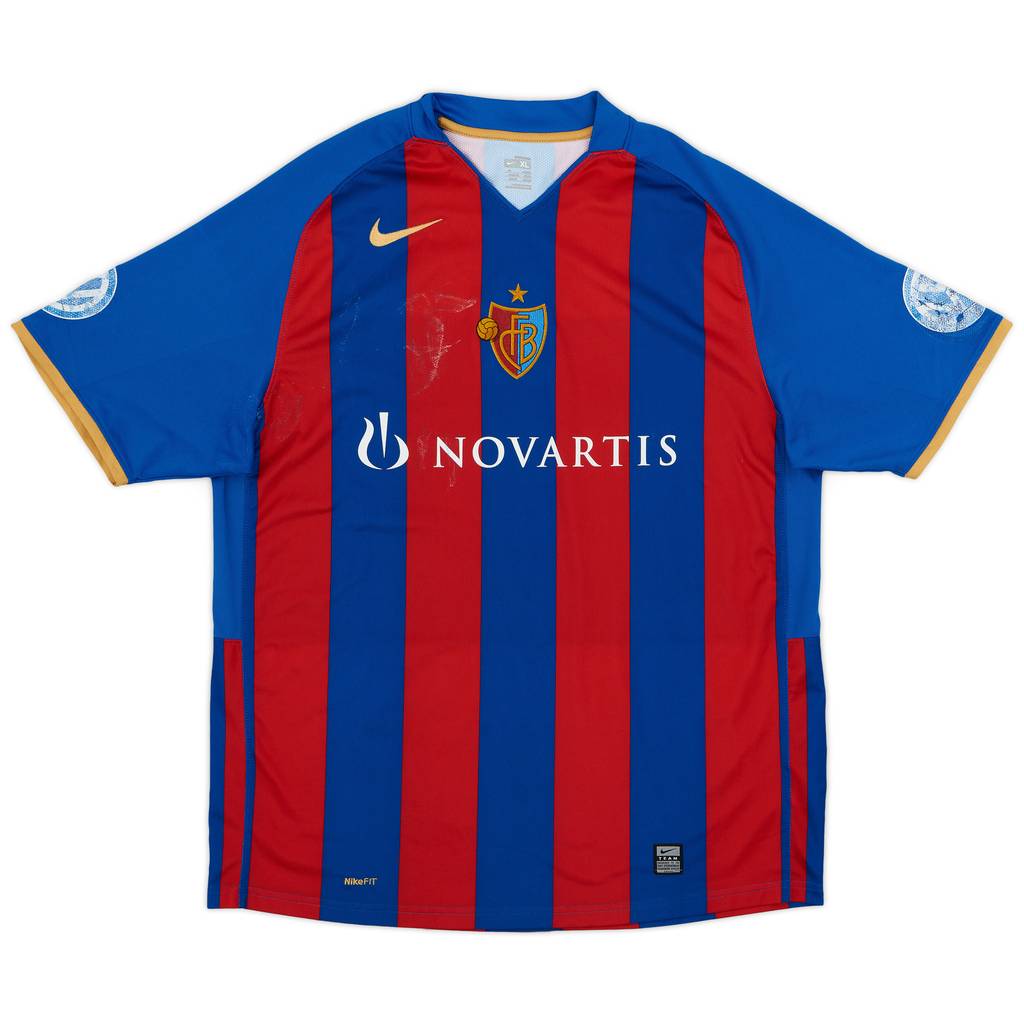 2008-09 FC Basel Home Shirt - 6/10 - (XL)