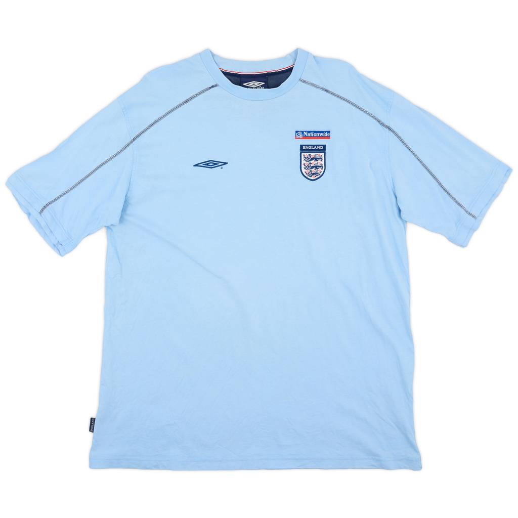 2002-03 England Umbro Training Shirt - 8/10 - (XXL)
