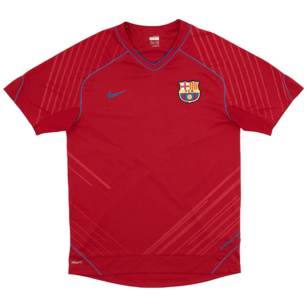 2007-08 Barcelona Nike Training Shirt - 9/10 - (M)
