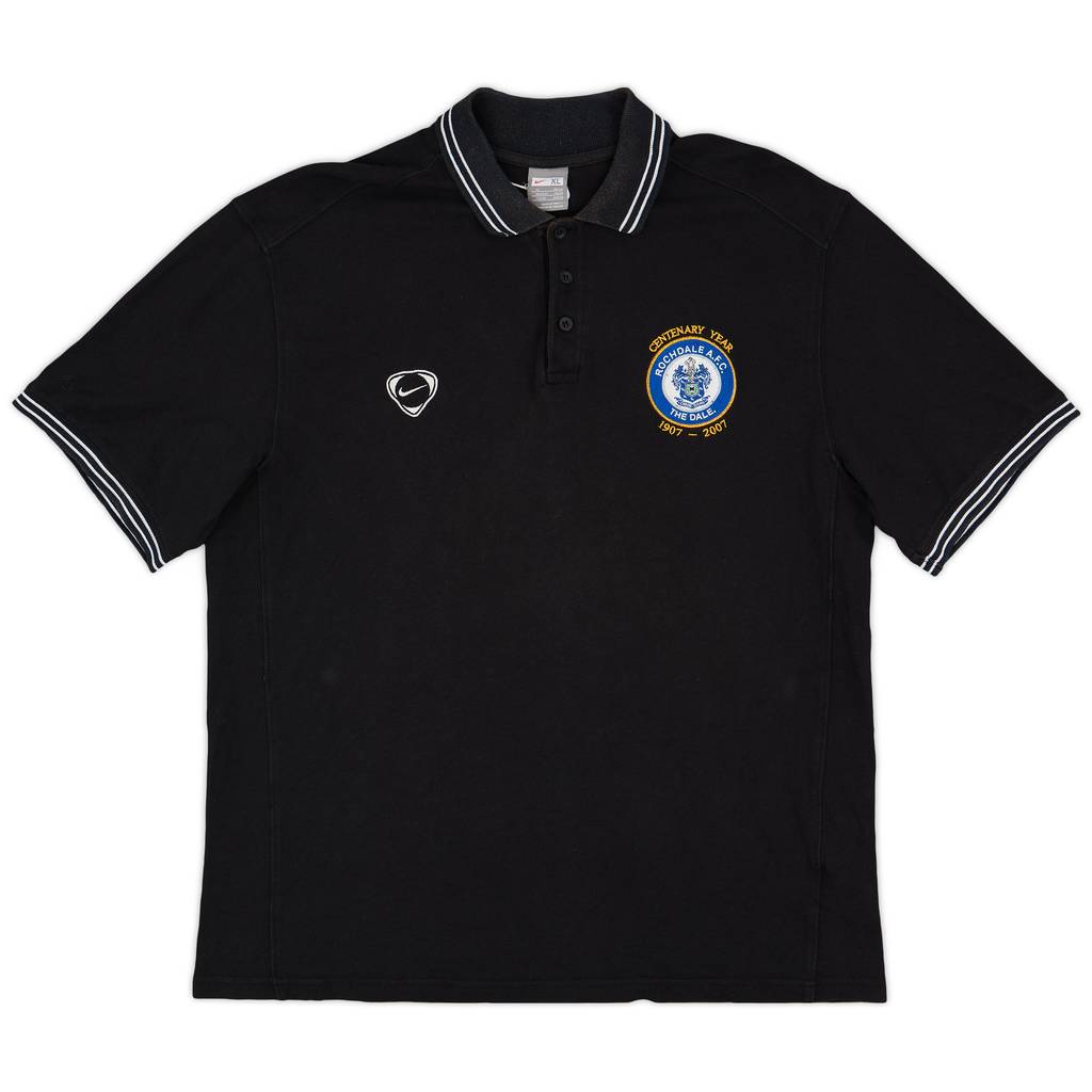 2007-08 Rochdale Nike Polo Shirt - 9/10 - (XL)