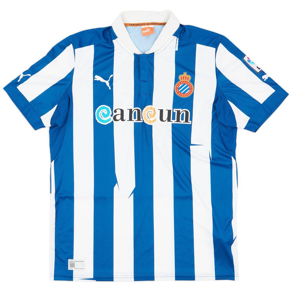2012-13 Espanyol Home Shirt - 7/10 - (XL)