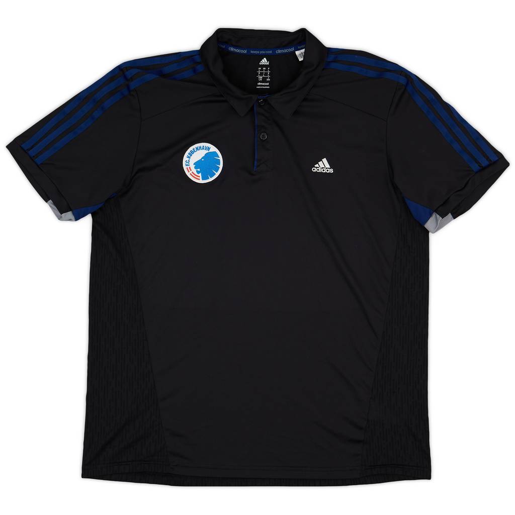 2013-14 FC Copenhagen adidas Polo Shirt - 9/10 - (L)