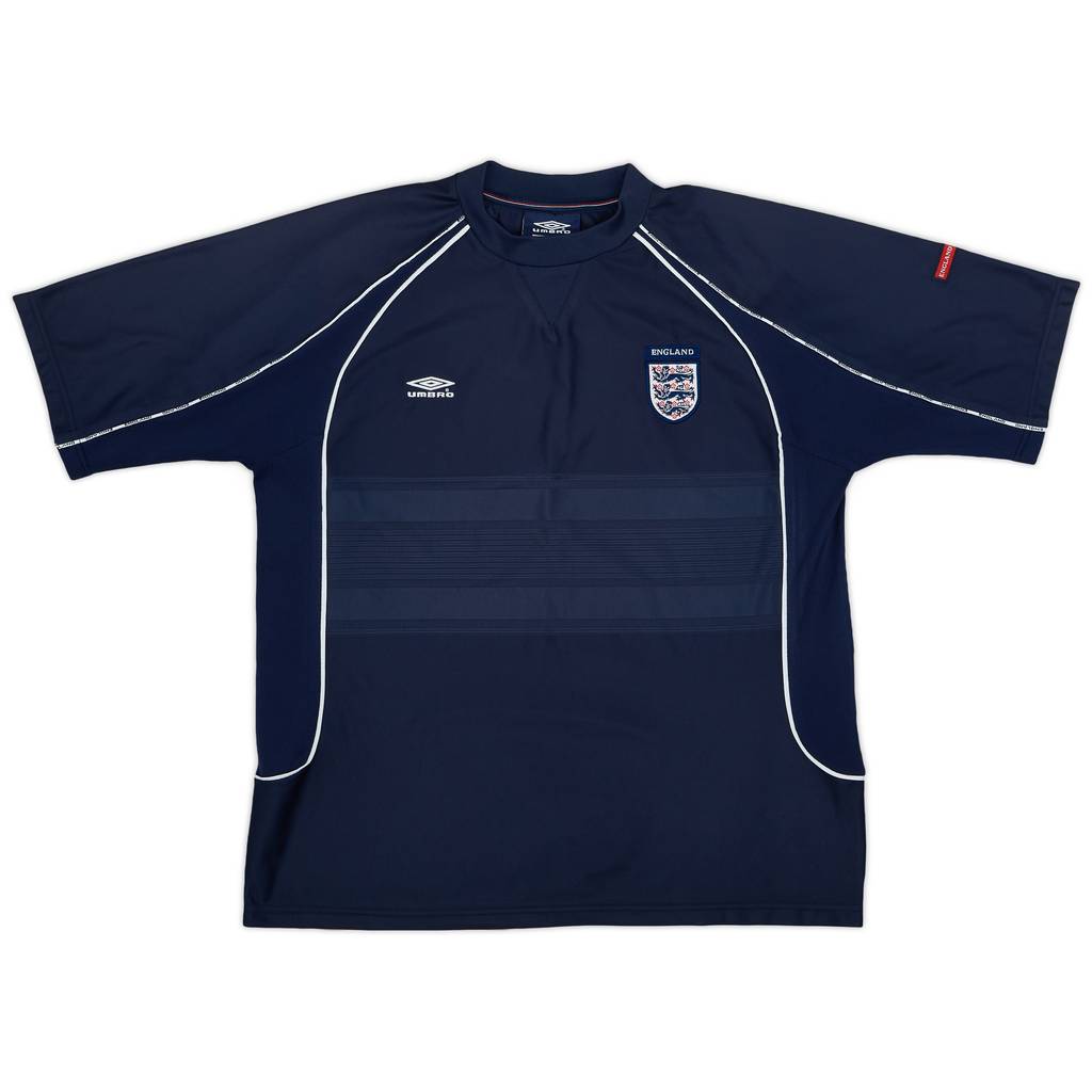 2002-04 England Umbro Training Shirt - 8/10 - (L)