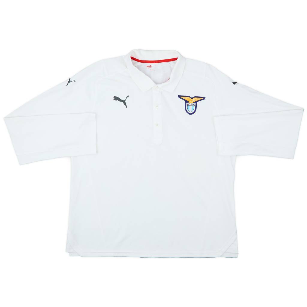 2010-11 Lazio Puma Polo L/S Shirt - 9/10 - (XL)