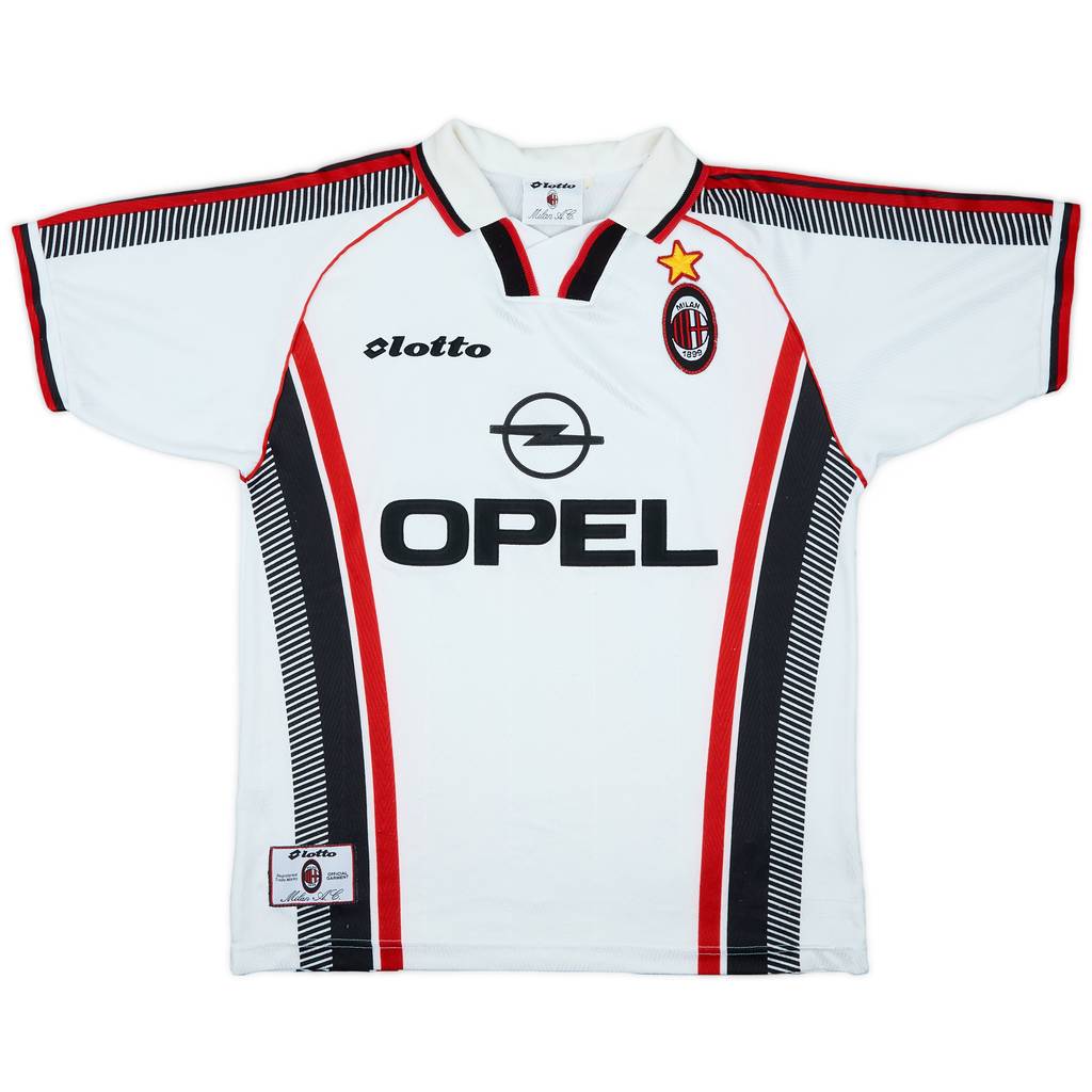 1997-98 AC Milan Away Shirt - 8/10 - (M)