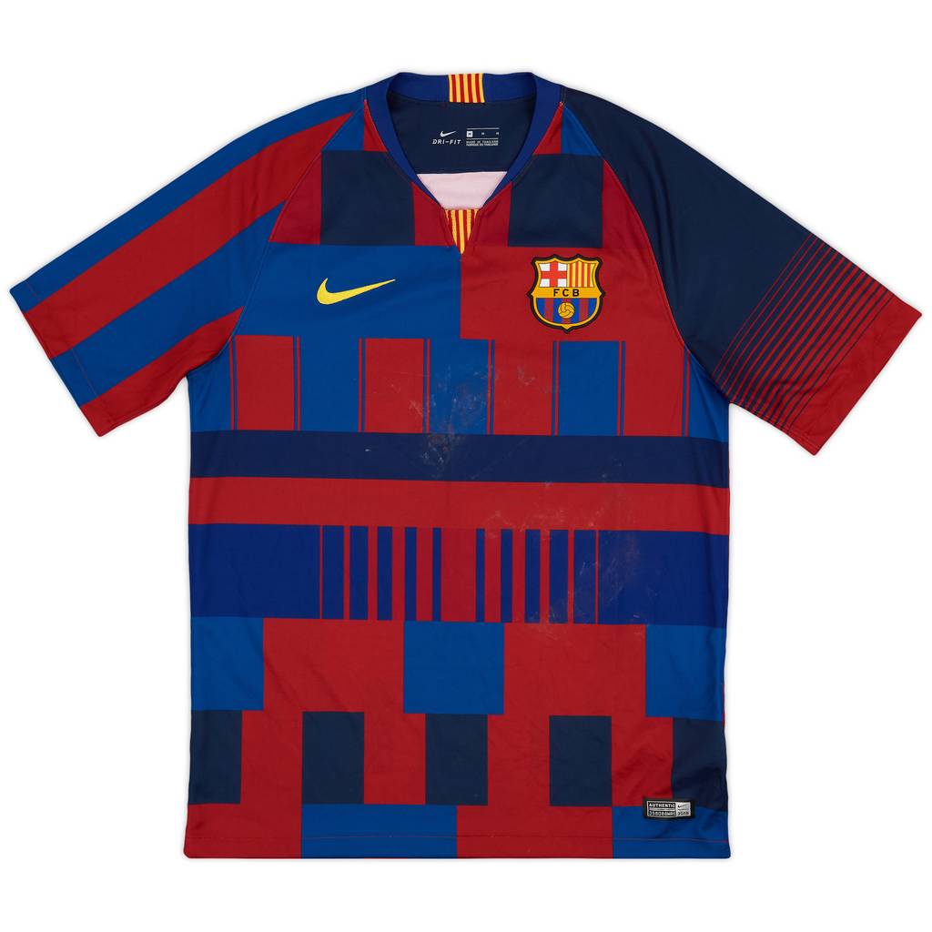 2018-19 Barcelona Home 'Mashup' Special Edition Shirt - 4/10 - (M)