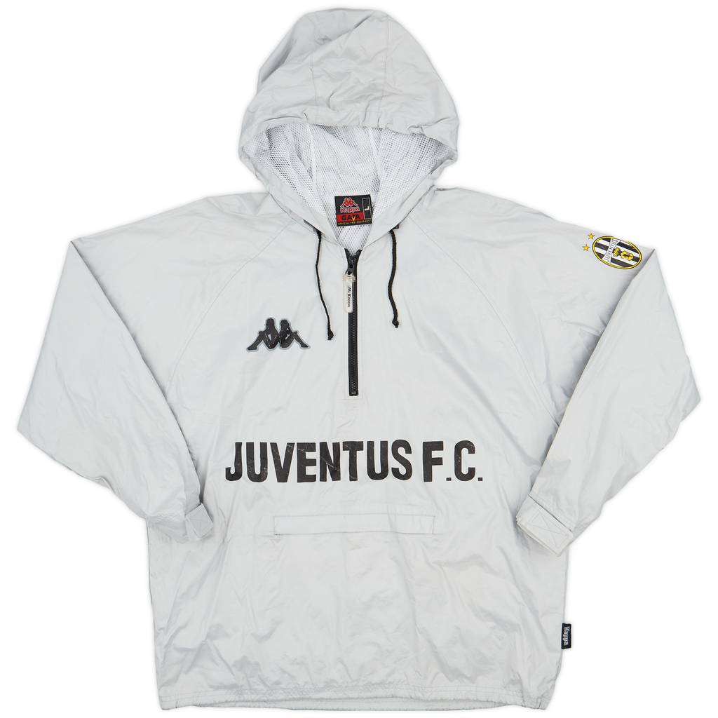 1994-95 Juventus Kappa 1/4 Zip Hooded Jacket - 5/10 - (L)