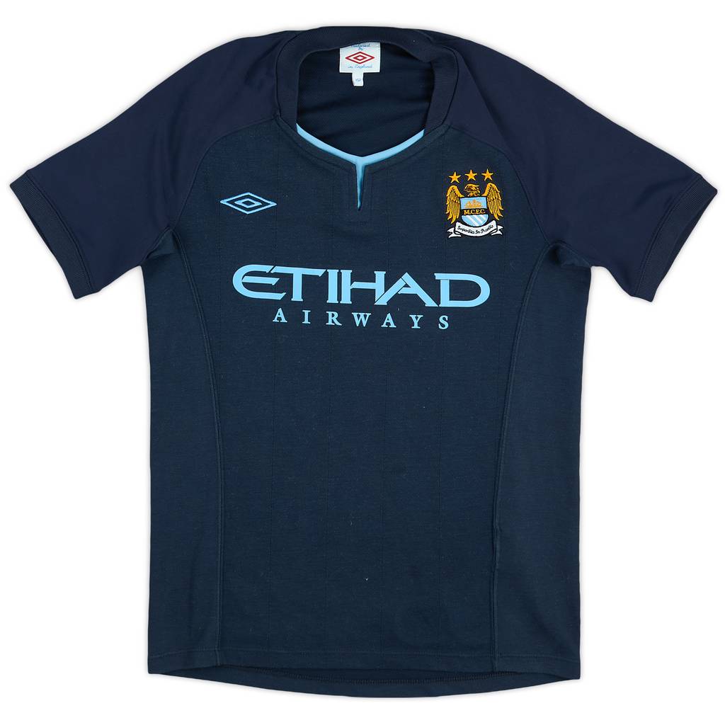 2010-12 Manchester City Away Shirt - 9/10 - (L.Boys)
