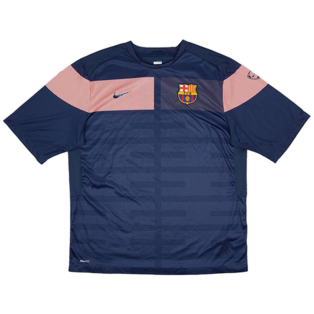 2009-10 Barcelona Nike Training Shirt - 9/10 - (XL)