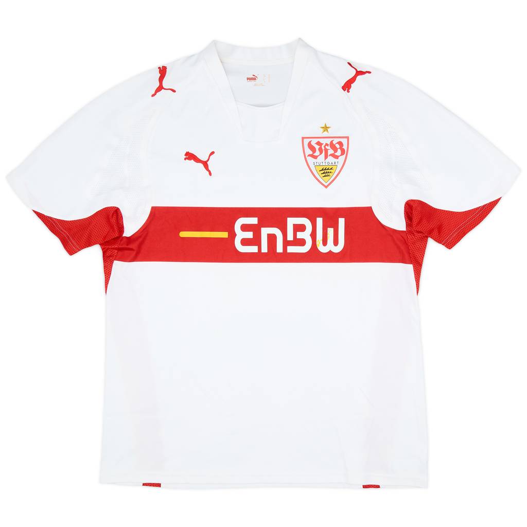2007-08 Stuttgart Home Shirt - 6/10 - (XL)