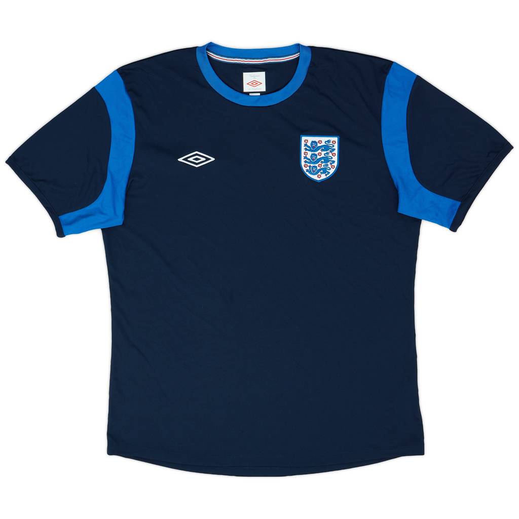 2009-10 England Umbro Training Shirt - 9/10 - (L)