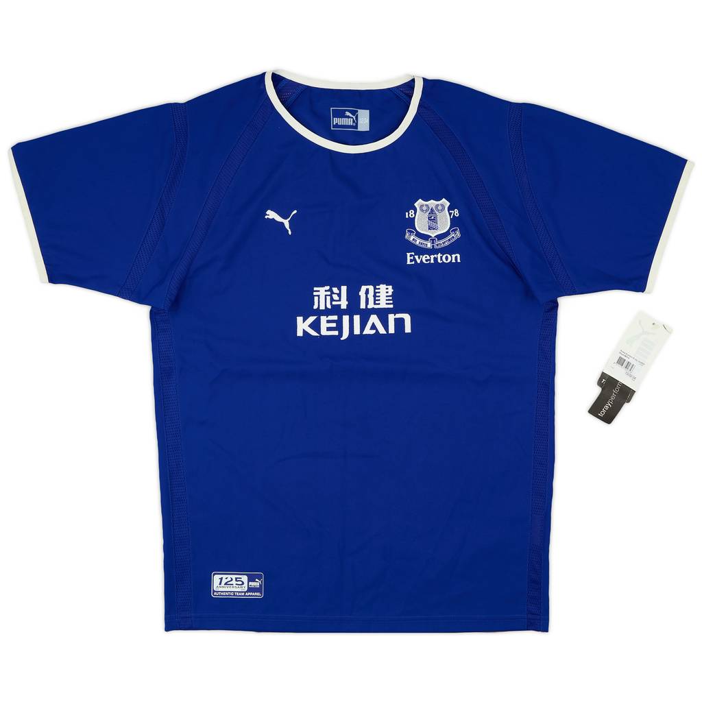 2003-04 Everton Home Shirt (XL.Boys)