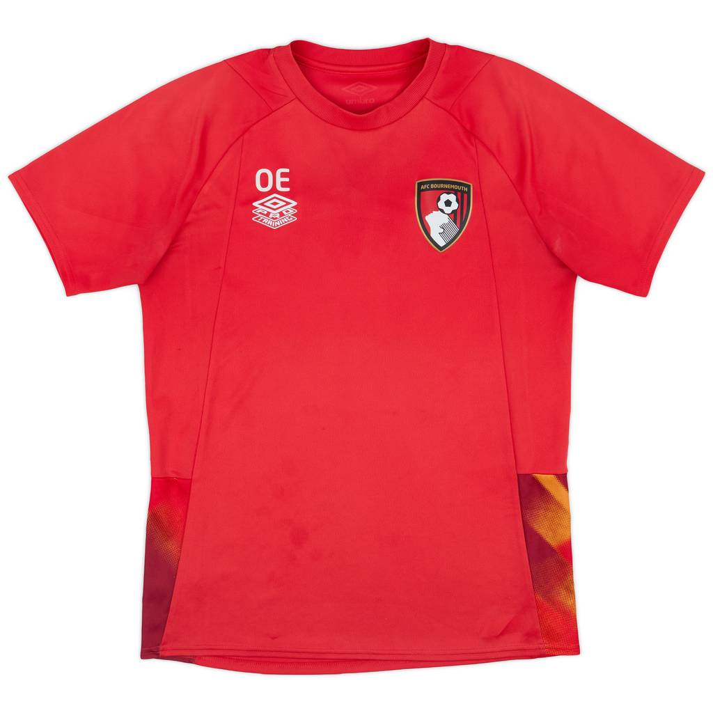 2022-23 Bournemouth Umbro Staff Issue Training Shirt OE - 8/10 - (S)