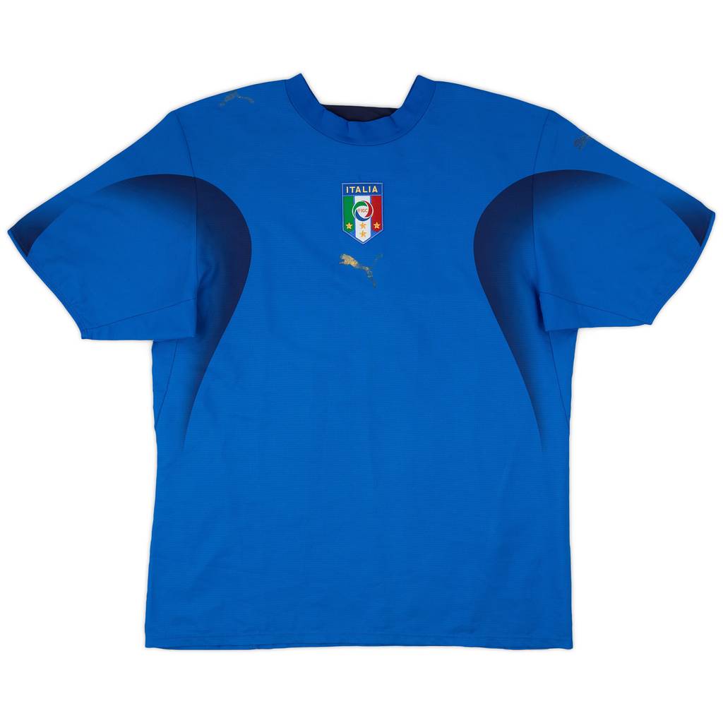 2006 Italy Home Shirt - 4/10 - (M)