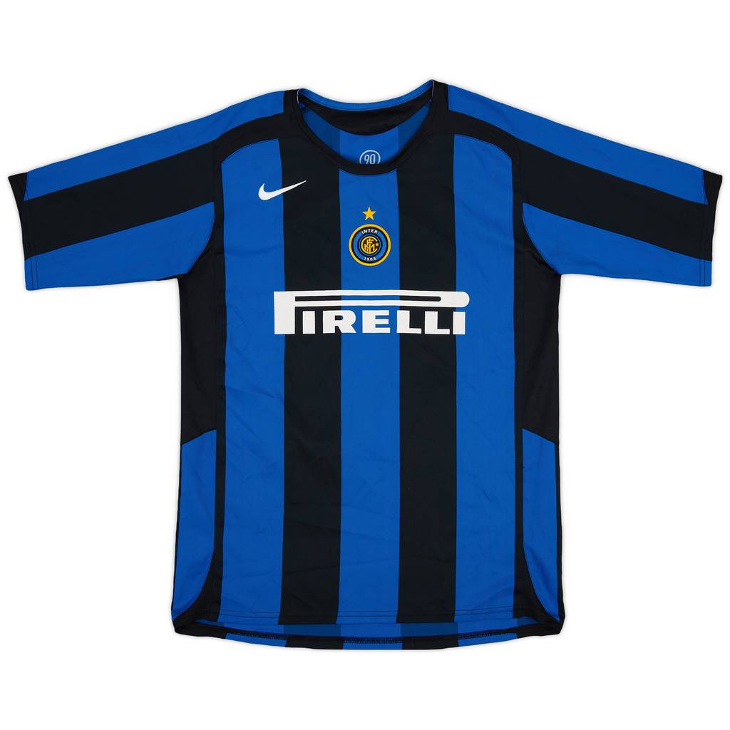 2005-06 Inter Milan Home Shirt - 9/10 - (XL.Boys)