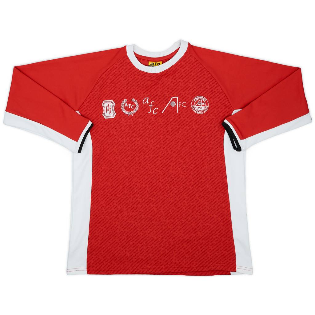 2003-04 Aberdeen Centenary Leisure L/S Shirt - 9/10 - (XS)