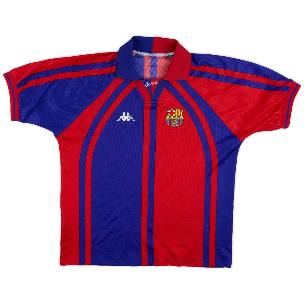 1997-98 Barcelona European Home Shirt - 7/10 - (L)