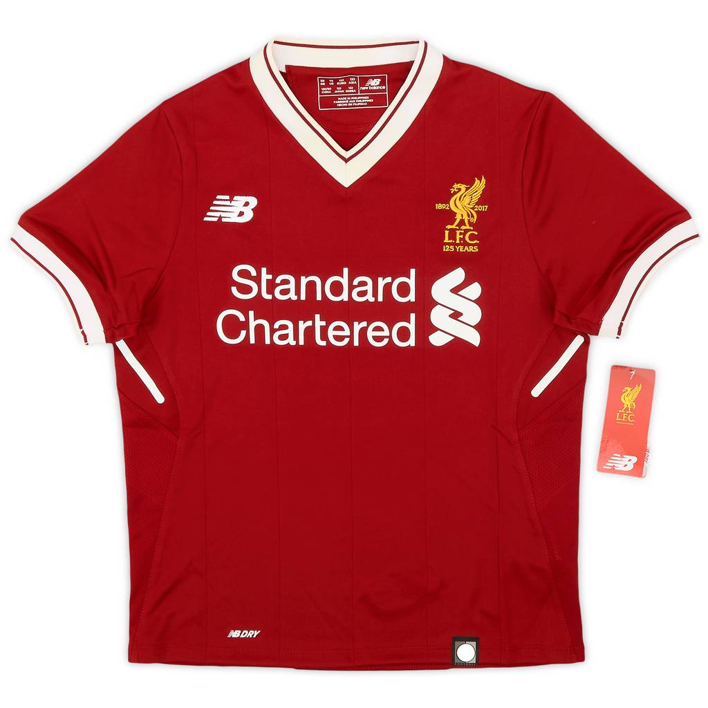2017-18 Liverpool 125 Years Home Shirt (S.Boys)