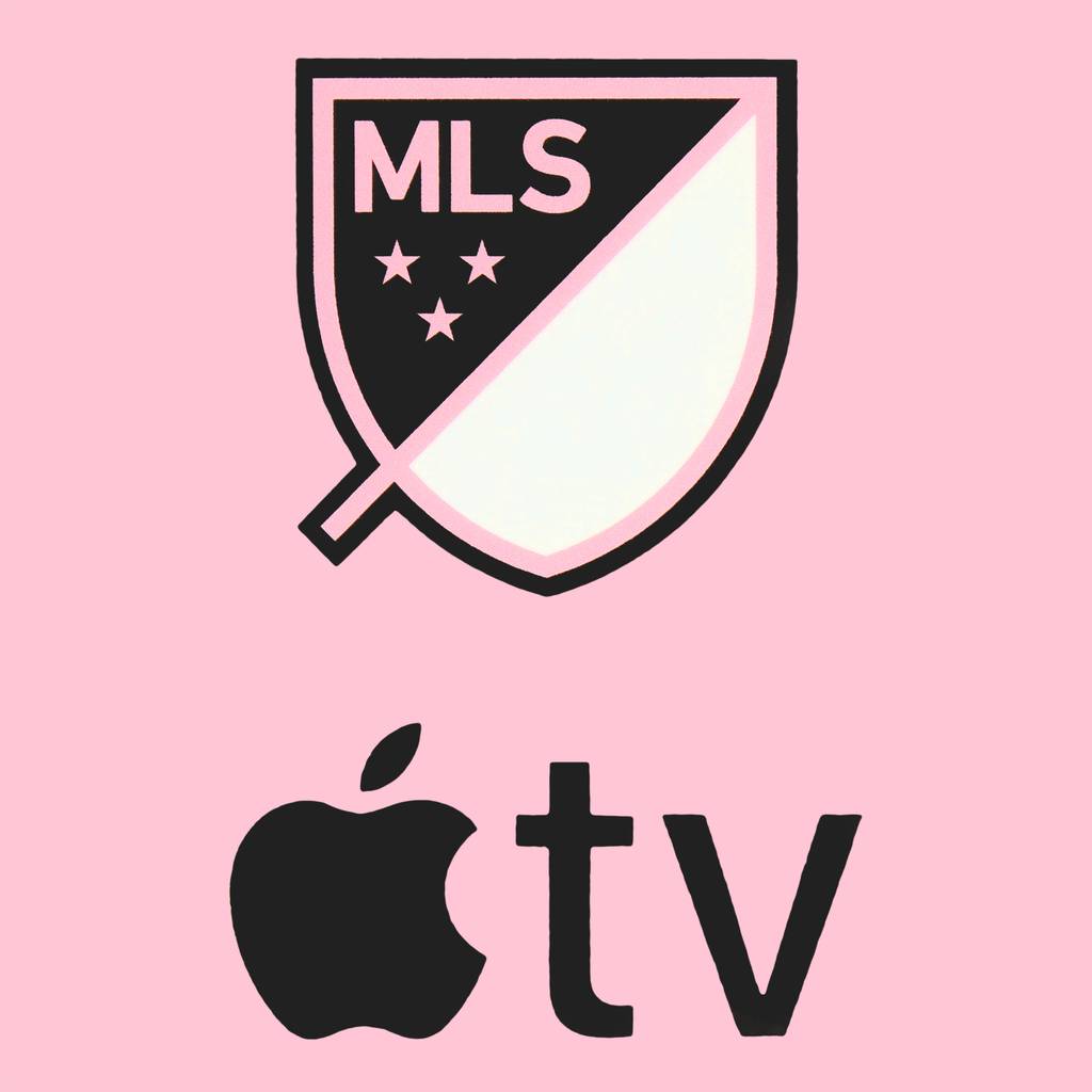 2023-25 Inter Miami Home MLS & Apple TV Player Issue Sleeve Sponsor