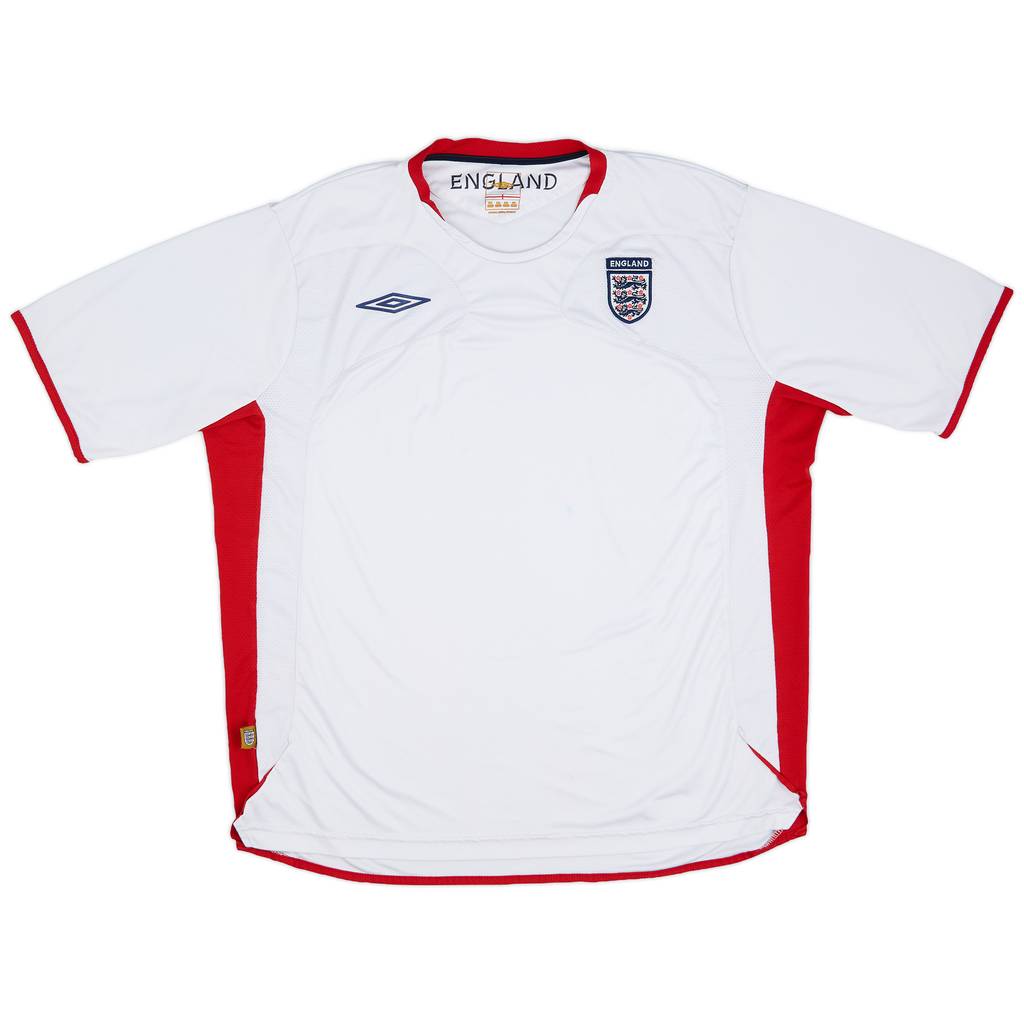 2005-06 England Umbro Training Shirt - 6/10 - (XXL)