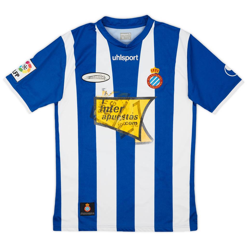 2008-09 Espanyol Home Shirt - 4/10 - (L)
