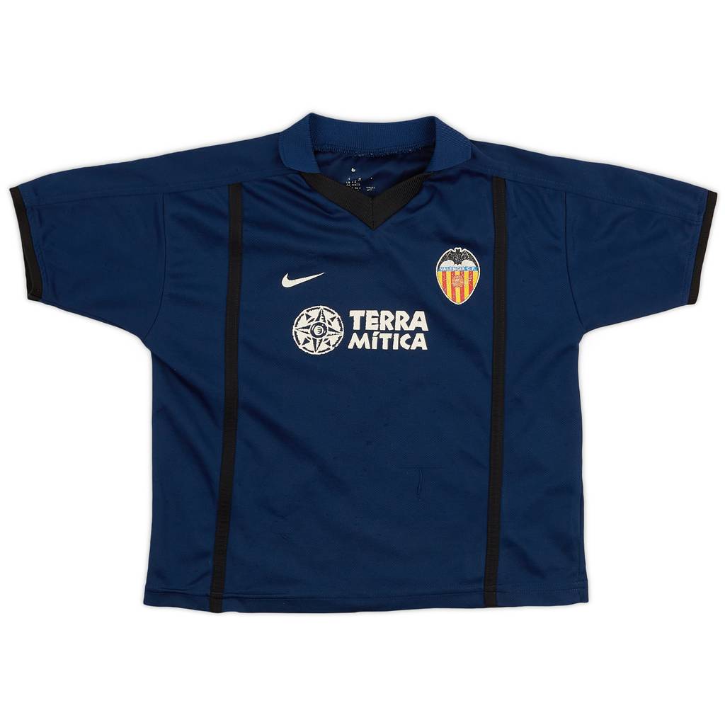 2000-01 Valencia Away Shirt - 5/10 - (5-6 Years)