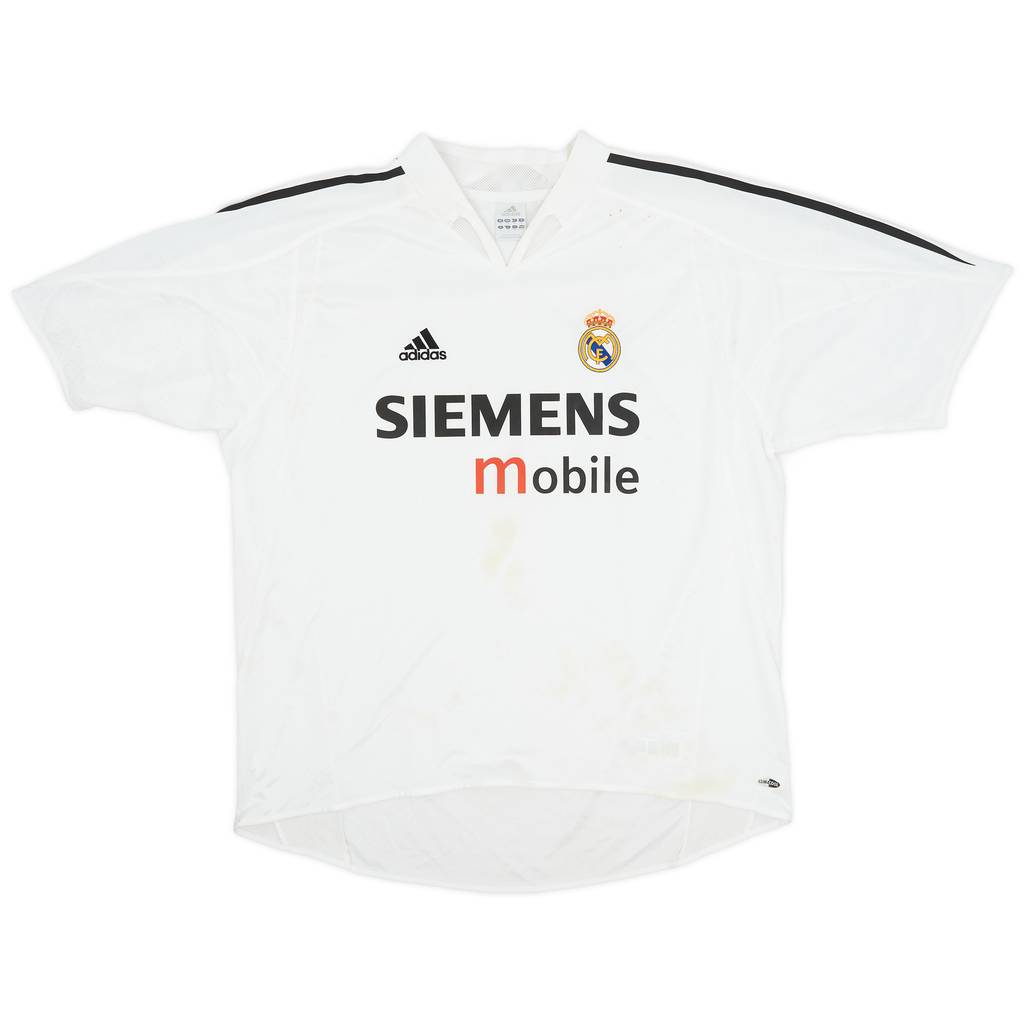 2004-05 Real Madrid Home Shirt - 5/10 - (XL)