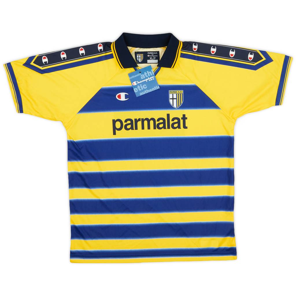 1999-00 Parma Home Shirt (XL.Boys)