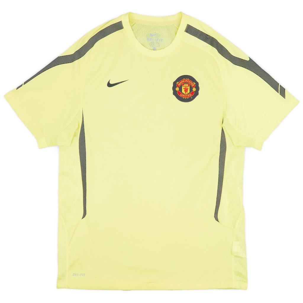 2010-11 Manchester United Nike Training Shirt - 7/10 - (L)