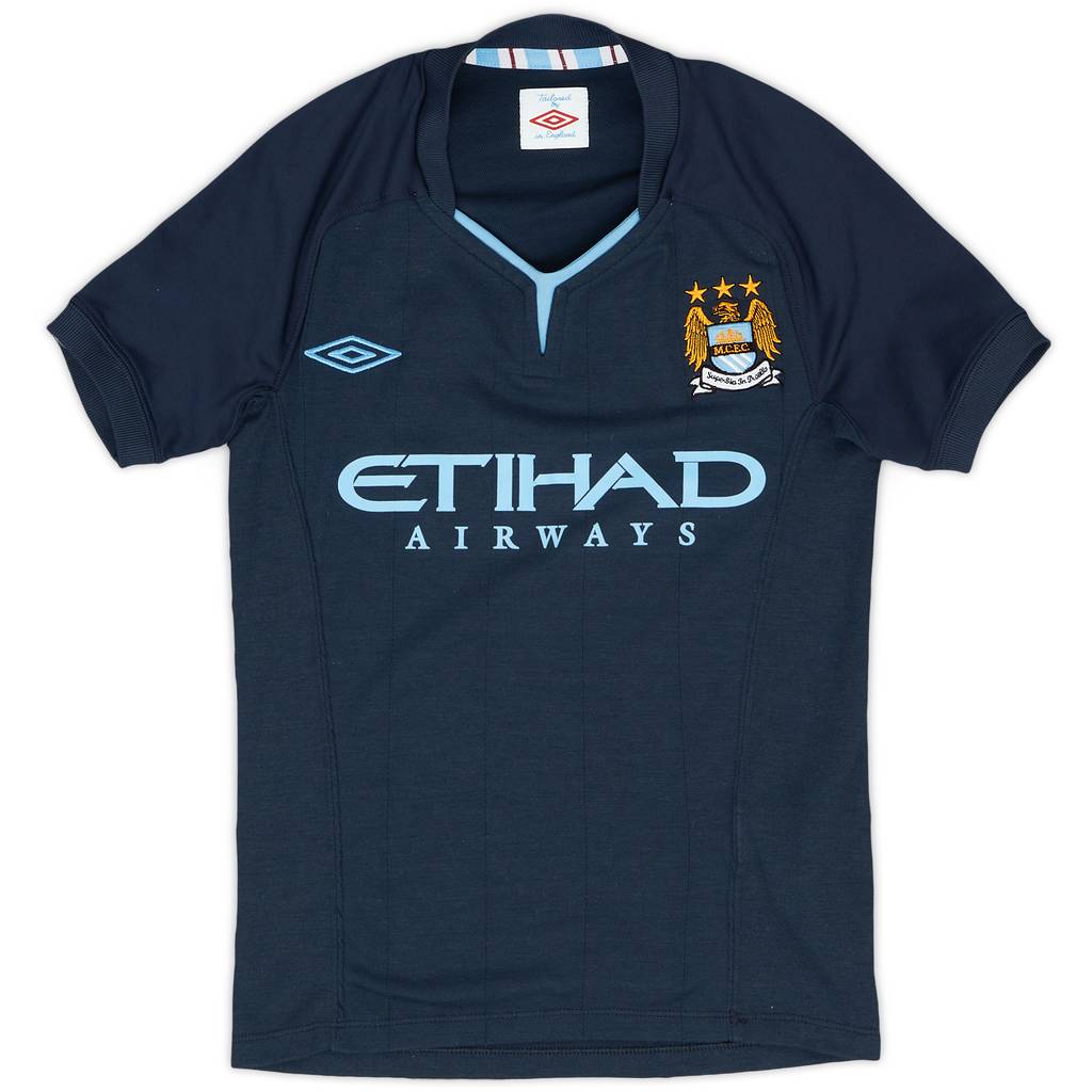 2010-12 Manchester City Away Shirt - 9/10 - (6-7 Years)