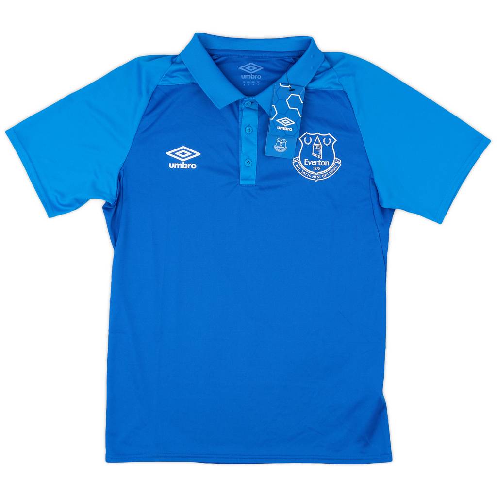 2017-18 Everton Umbro Polo Shirt (S)