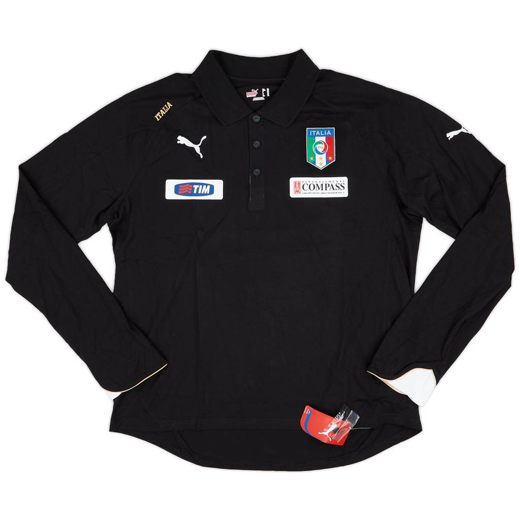 2007-08 Italy Puma Polo L/S Shirt (XL)
