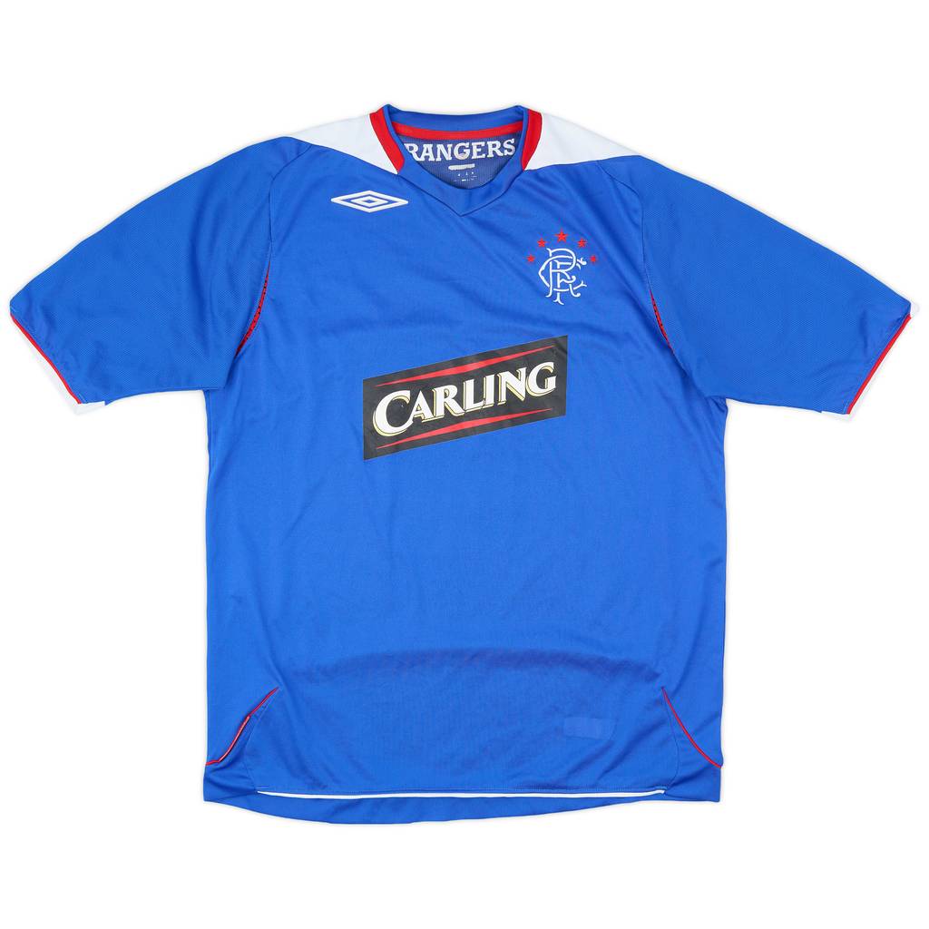 2006-07 Rangers Home Shirt - 7/10 - (L)