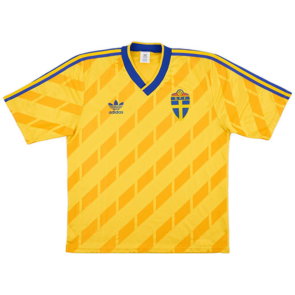 1988-91 Sweden Home Shirt - 9/10 - (L)