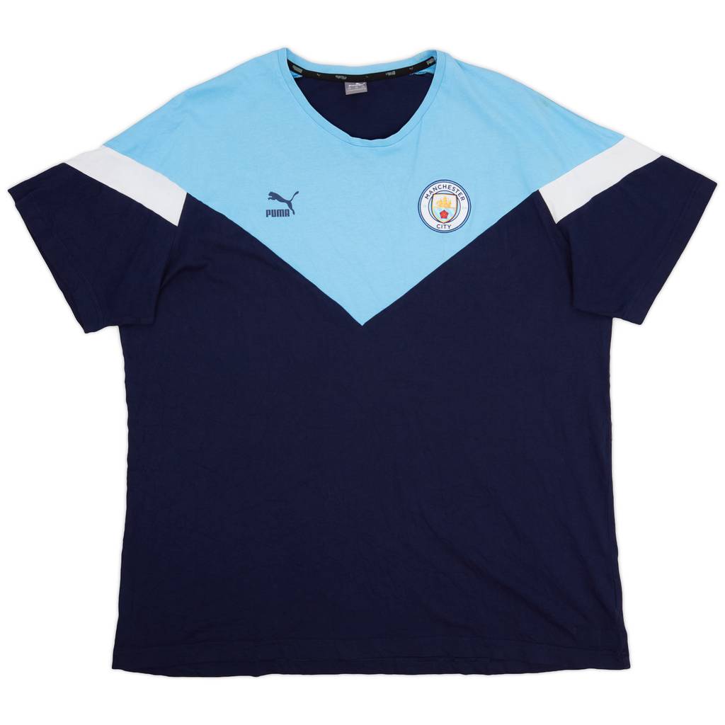 2019-20 Manchester City Puma Cotton Tee - 7/10 - (XXL)
