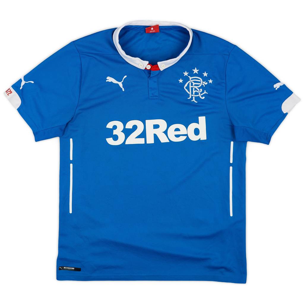 2014-15 Rangers Home Shirt - 9/10 - (M)