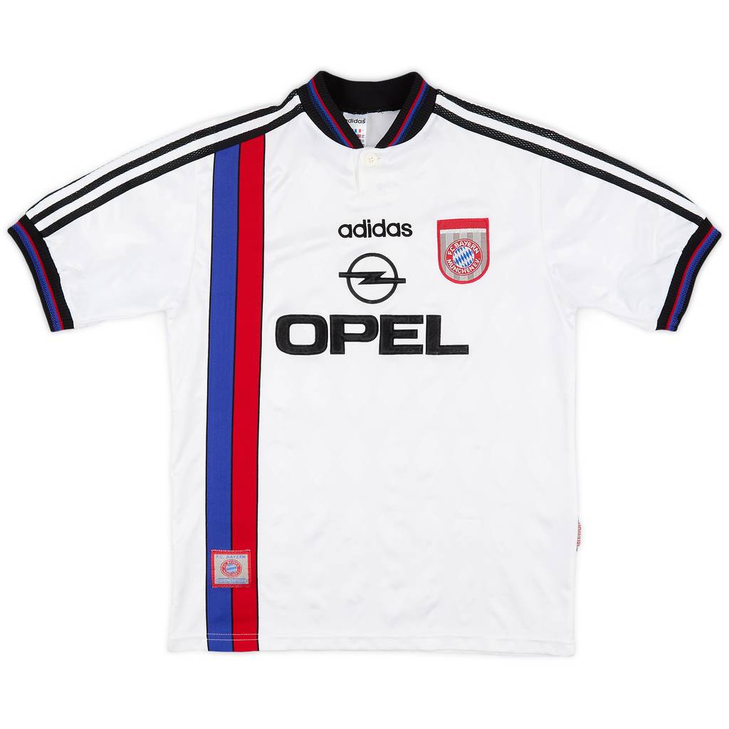 1996-98 Bayern Munich Away Shirt - 8/10 - (XL.Boys)