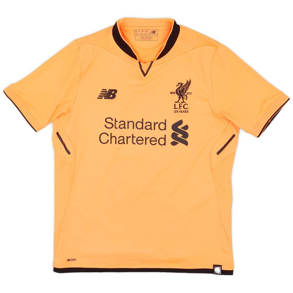 2017-18 Liverpool 125 Years Third Shirt - 7/10 - (XL.Boys)