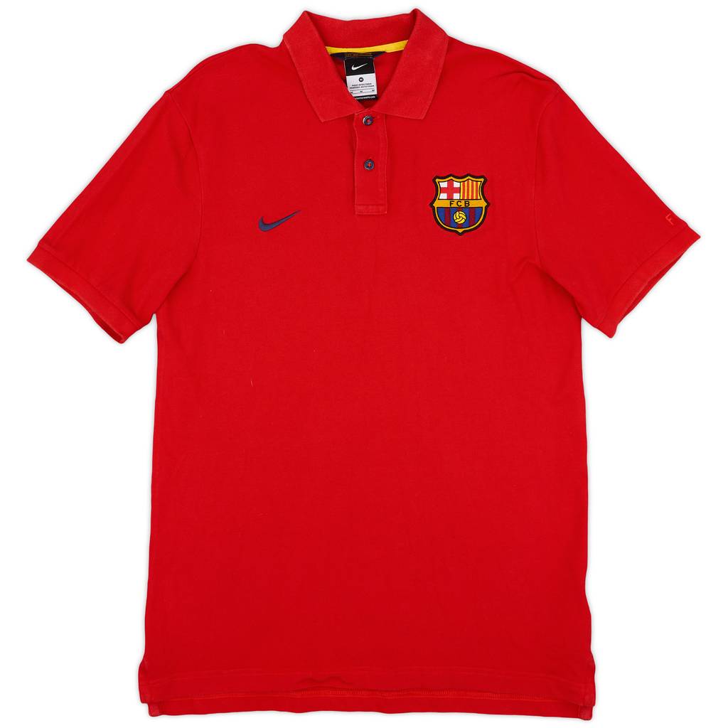 2013-14 Barcelona Nike Polo Shirt - 9/10 - (M)