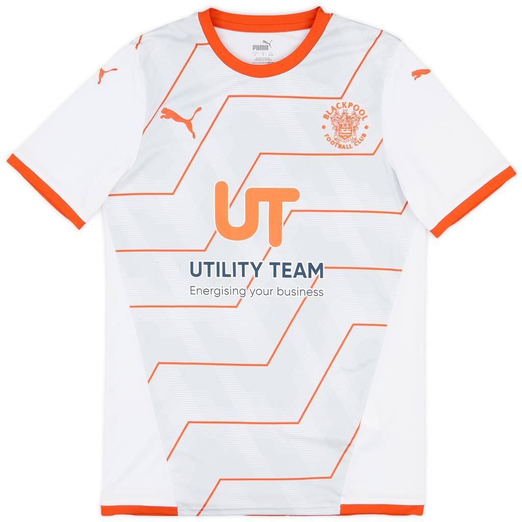 2021-22 Blackpool Away Shirt - 8/10 - (S)