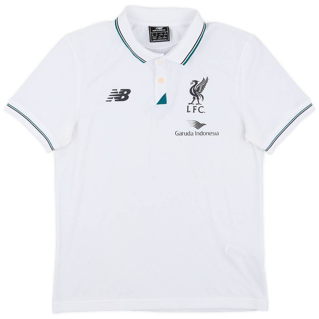 2015-16 Liverpool New Balance Polo Shirt - 9/10 - (S)