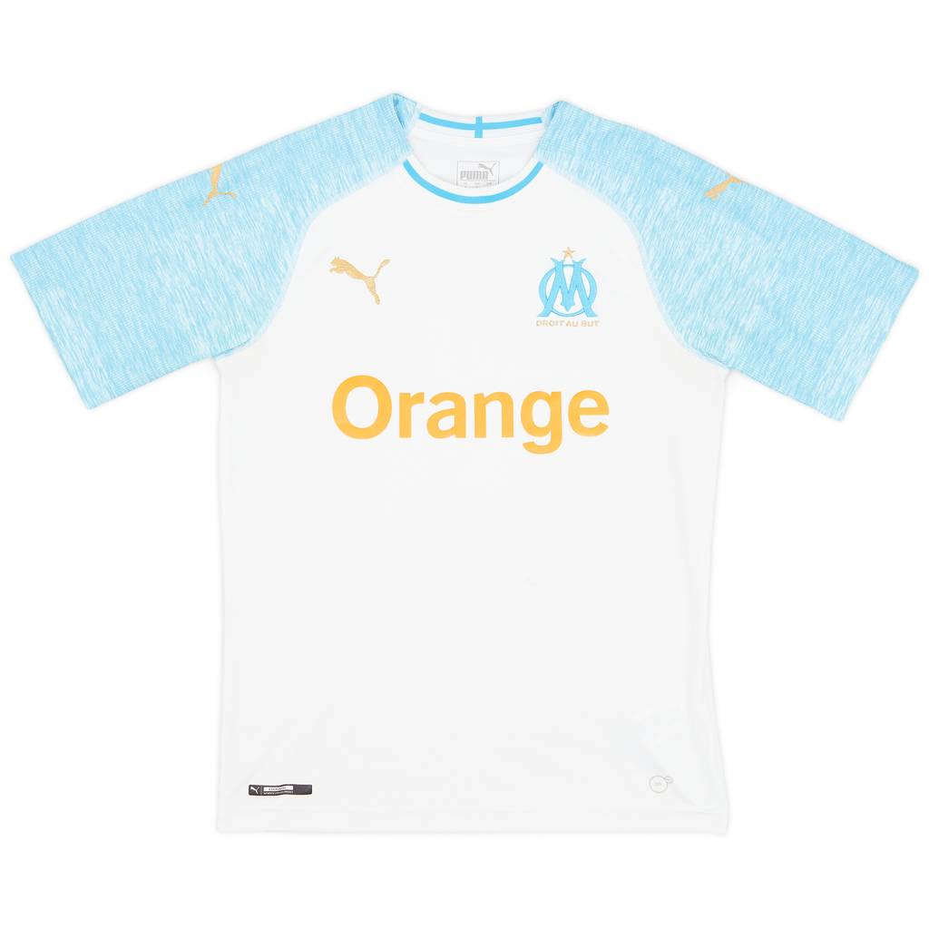 2018-19 Olympique Marseille Home Shirt - 5/10 - (S)