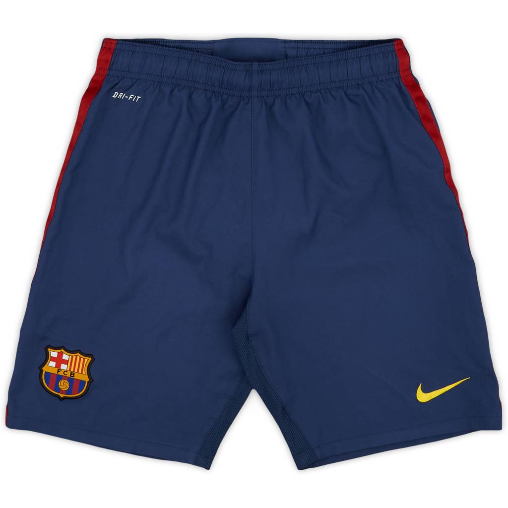2012-13 Barcelona Home Shorts - 8/10 - (L.Boys)