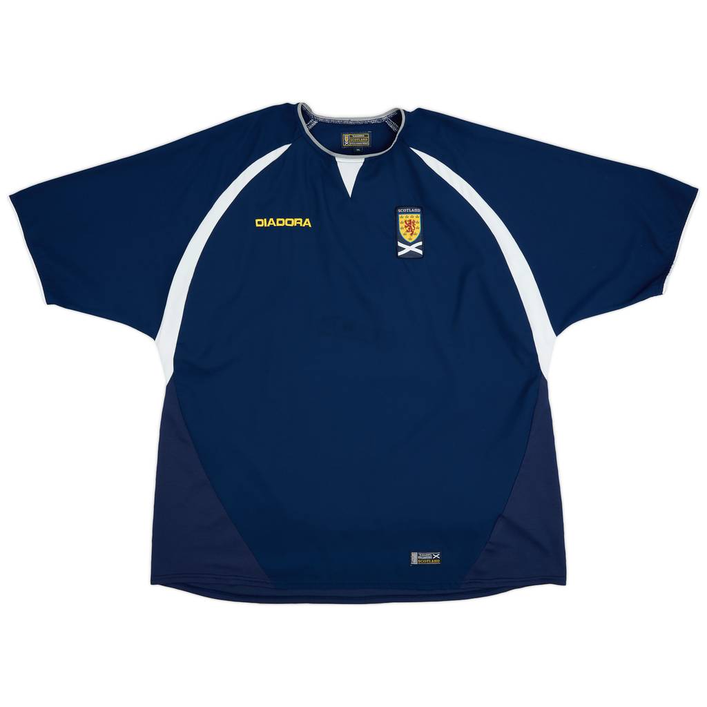 2003-05 Scotland Home Shirt - 7/10 - (XXL)