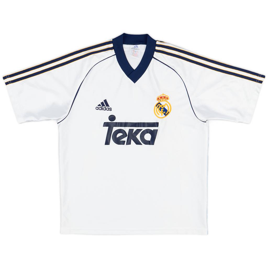 1998-00 Real Madrid Home Shirt - 7/10 - (L.Boys)